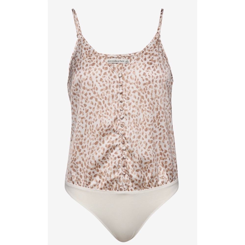 Abercrombie & Fitch Satin Cami Bodysuit